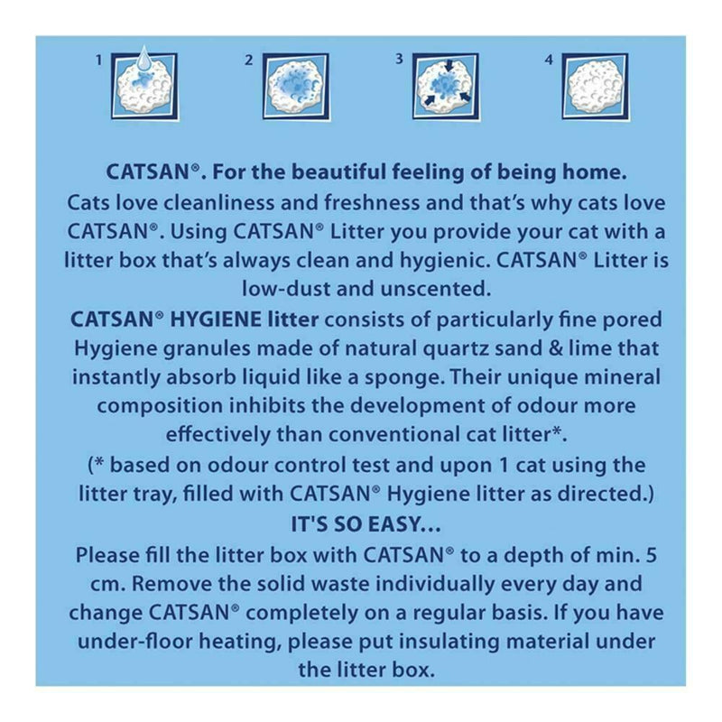 Buy Catsan Hygiene Non Clumping Cat Litter 20L | Percys Pet Products