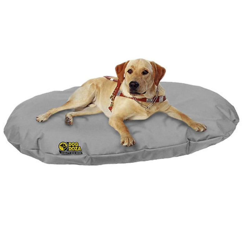 Dog Doza Waterproof Oval Memory Foam Crumb Cushion Bed - Percys Pet Products