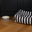 Buy Scruffs Amalfi Striped Box Dog Bed in Black | Percys Pet Products