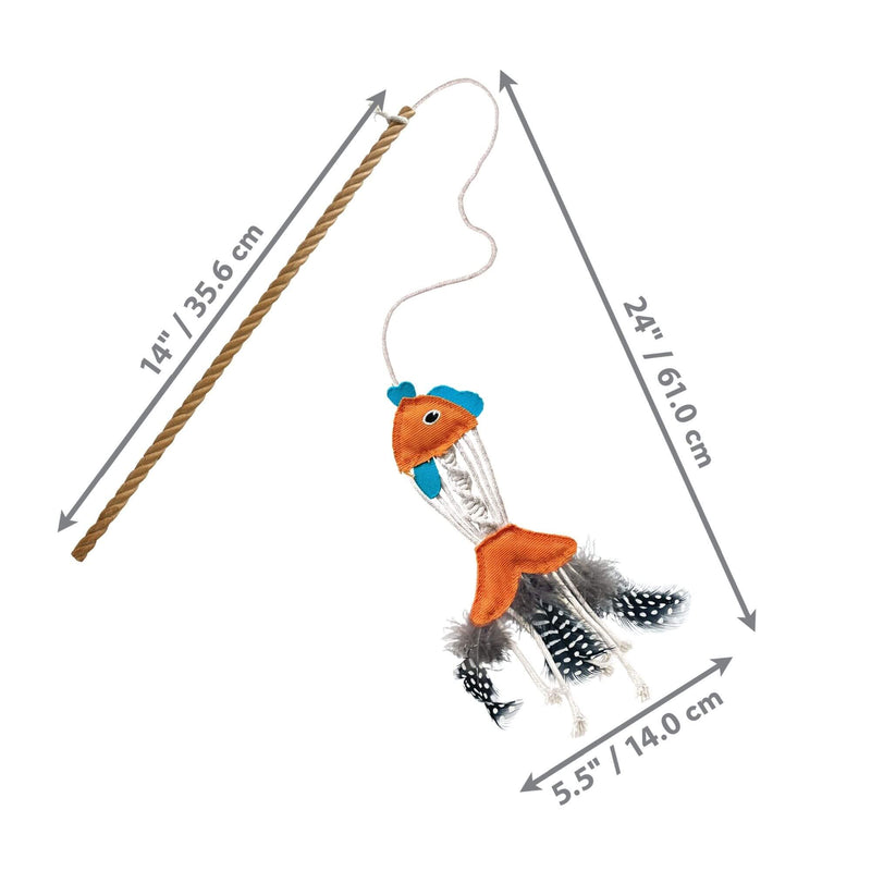 Buy KONG Naturals Teaser Fish Cat Toy - Percys Pet Products