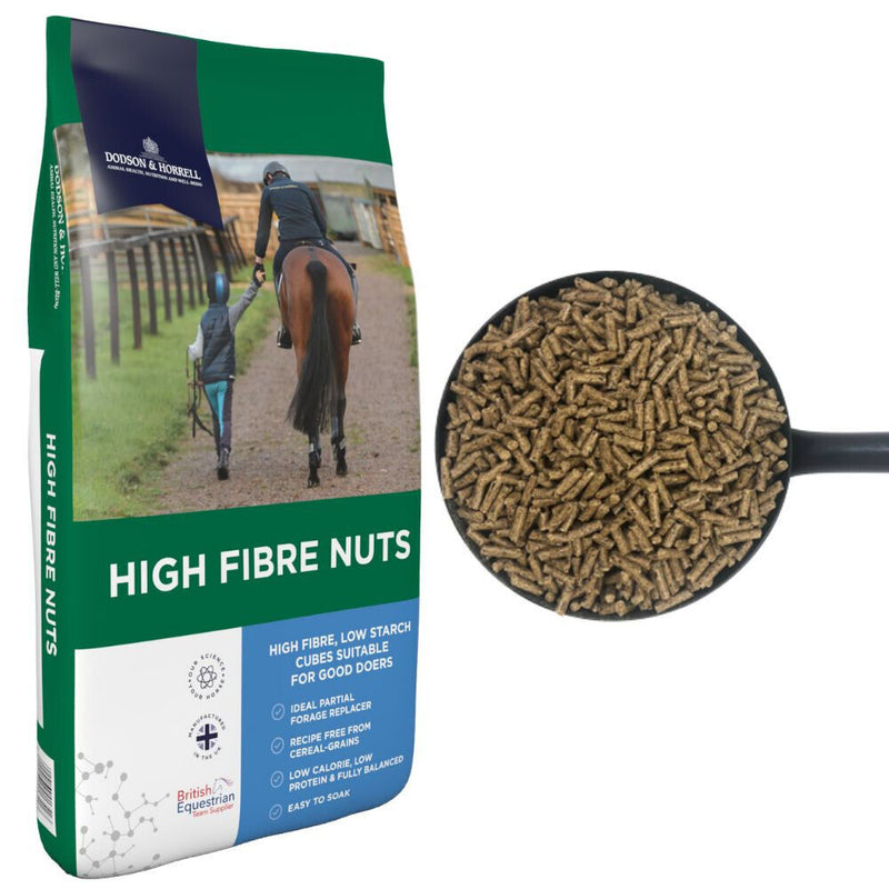 Dodson & Horrell High Fibre Nuts 20kg - Percys Pet Products