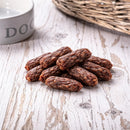 Hollings Gourmet Sausages Beef & Wild Boar 70g x 12 | Percys Pet Products