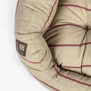 Heritage Herringbone dog bed fabric detail