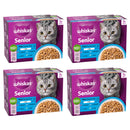 Whiskas Senior 7+ Fish Favourites in Jelly Cat Food 85g x 48