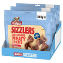 Bakers Sizzlers Maxi Bacon Dog Treats 315g x 3 Packs | Percys Pet Products