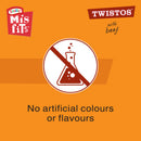 Pedigree Misfits Twistos with Beef Dog Treats 105g x 18 Packs | Percys Pet Products