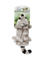 Gor Wild Multi-Squeak Raccoon Dog Toy 30cm