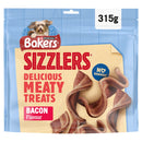 Bakers Sizzlers Maxi Bacon Dog Treats 315g x 3 Packs | Percys Pet Products
