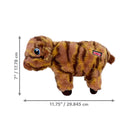 Buy KONG Low Stuff Stripes Cow Dog Toy - Percys Pet Products