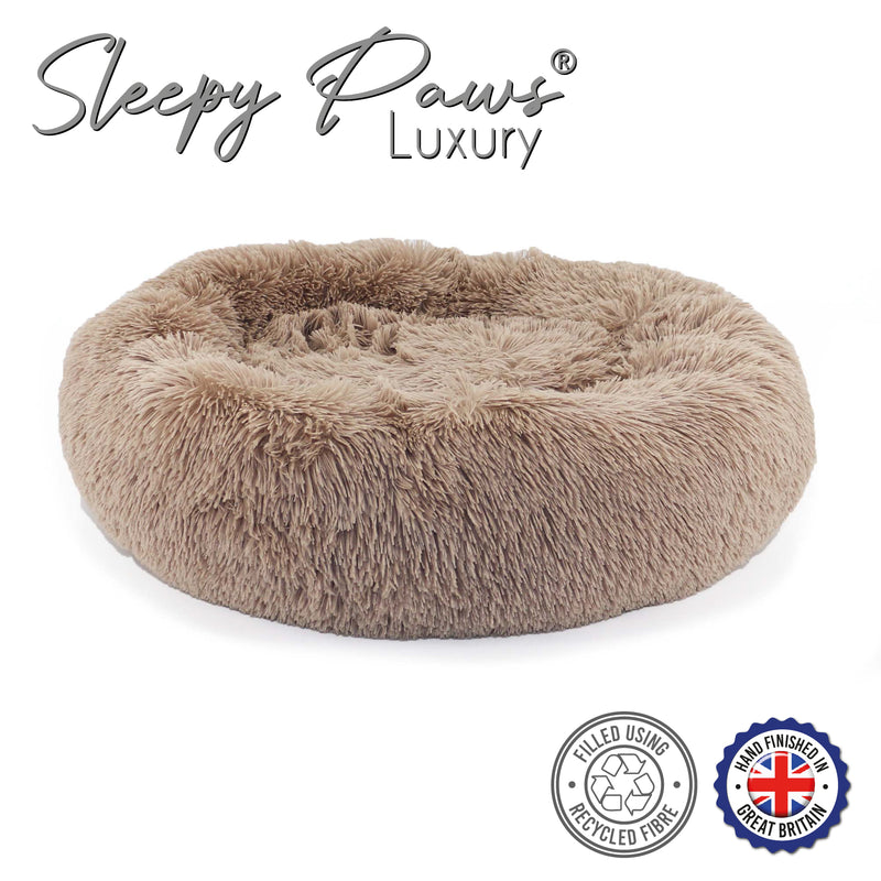 Calming Dog Bed Super Soft Plush - Percys Pet Products