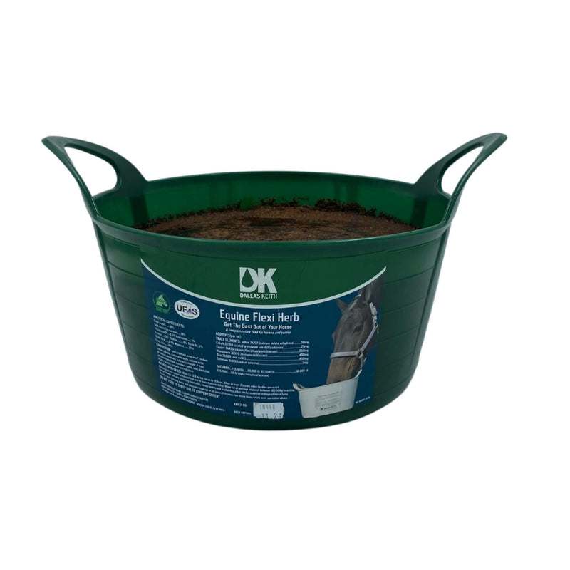 Buy Dallas Keith Equine Flexi Tub Herb - Percys Pet Products