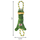 KONG TuggerKnots Frog Small/Med - Percys Pet Products
