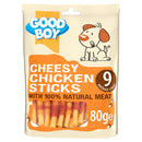 Good Boy Chicken Cheese Sticks Dog Treats 80g x 10 Packs | Percys Pet Products