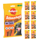 Pedigree Schmackos Meat Dog Treats 20 x 9 Packs | Percys Pet Products