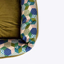Laura Ashley Thistle Patchwork Lounger Dog Bed - Percys Pet Products