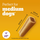 Pedigree Jumbone Medium Beef & Poultry Dog Chew Treats 2 x 12 | Percys Pet Products