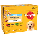 Pedigree Puppy Mixed Selection Dog Food in Jelly 100g x 48 Pouches | Percys Pet Products