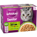 Buy Whiskas Senior 7+ Mixed Menu in Gravy Cat Food - Percys Pet Products
