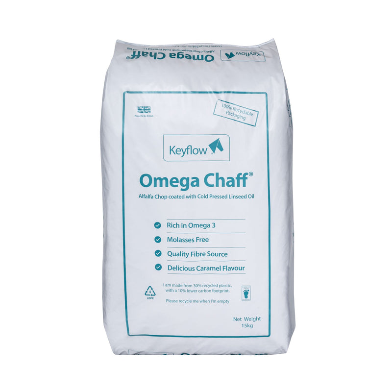 Buy Keyflow Omega Chaff Horse Feed 15kg - Percys Pet Products