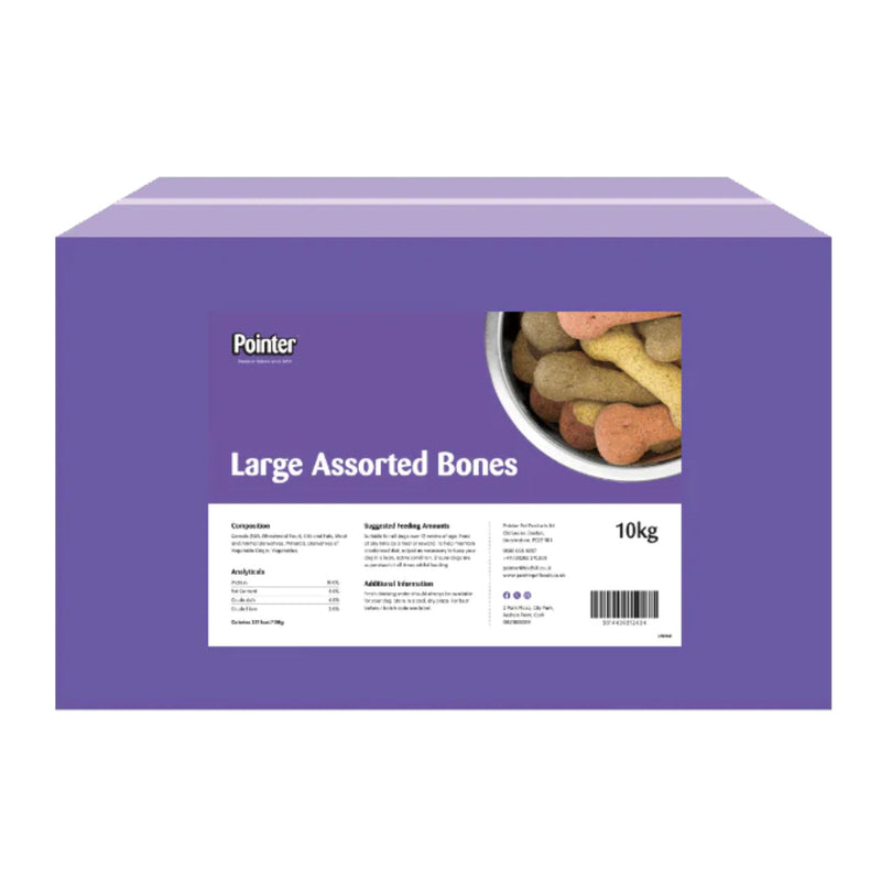 Buy Pointer Assorted Large Biscuit Bones - Percys Pet Products