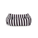 Buy Scruffs Amalfi Striped Box Dog Bed in Black | Percys Pet Products