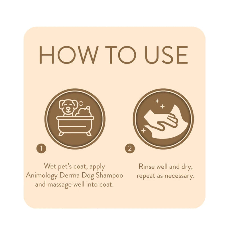 Animology Derma Dog Sensitive Skin Shampoo - Percys Pet Products
