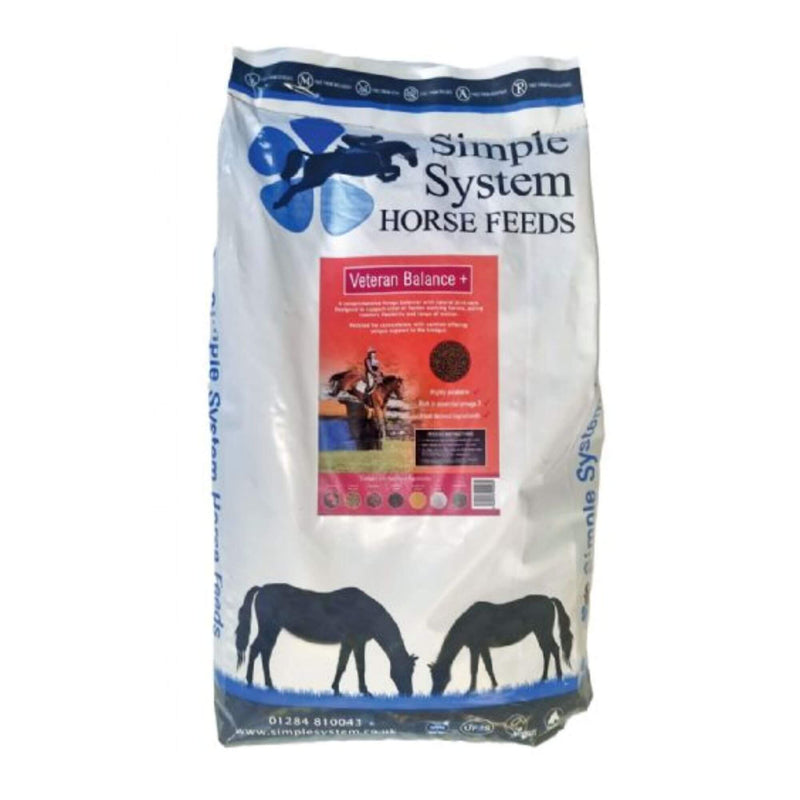 Simple System Veteran Balance+ feed for Horses - Percys Pet Products
