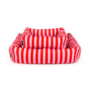  Scruffs Amalfi Striped Box Dog Bed in Pink | Percys Pet Products