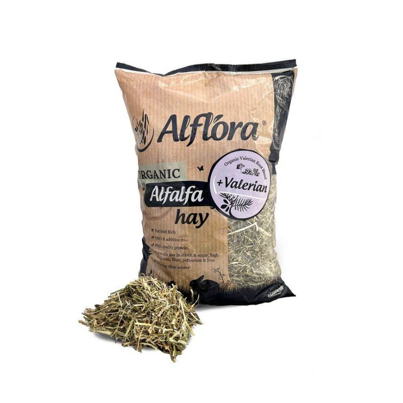Alflora Organic Alfalfa Hay with Valerian Root - Percys Pet Products