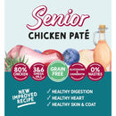 Buy Naturo Cat Senior Grain Free Pate Chicken - Percys Pet Products