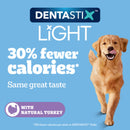 Pedigree Dentastix Light Daily Dental Chews Large Dog 4 Sticks x 10 - Percys Pet Products