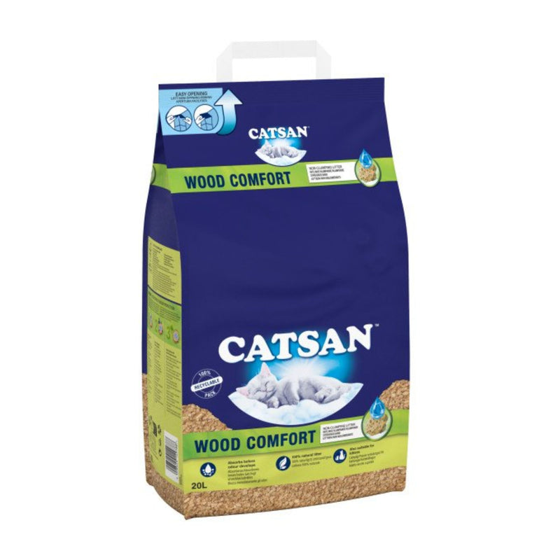 Buy Catsan Wood Comfort Cat Litter | Percys Pet Products