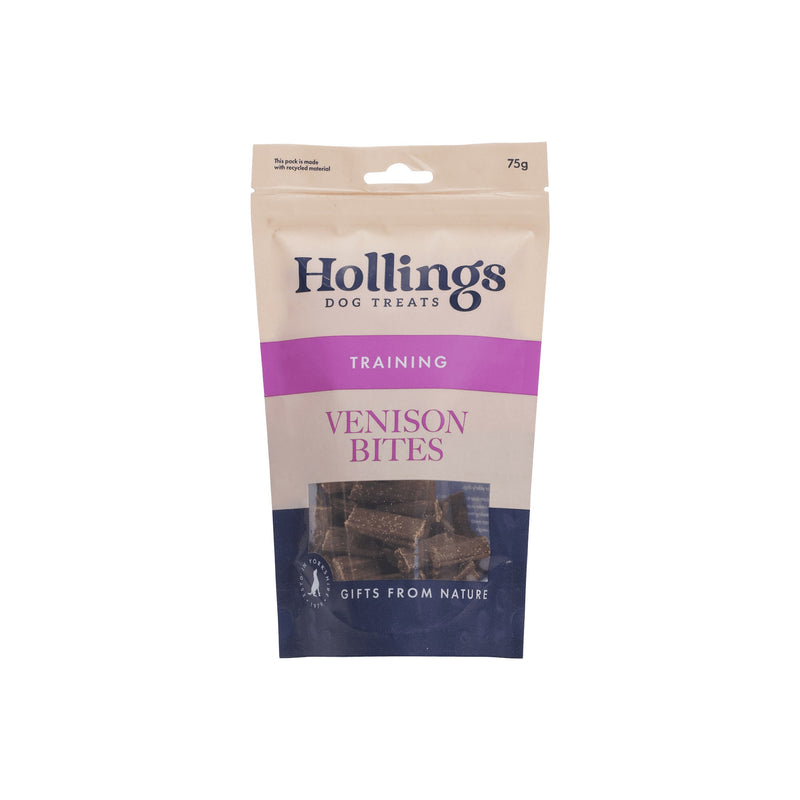 Hollings Training Treat Venison 75g x 10 Packs