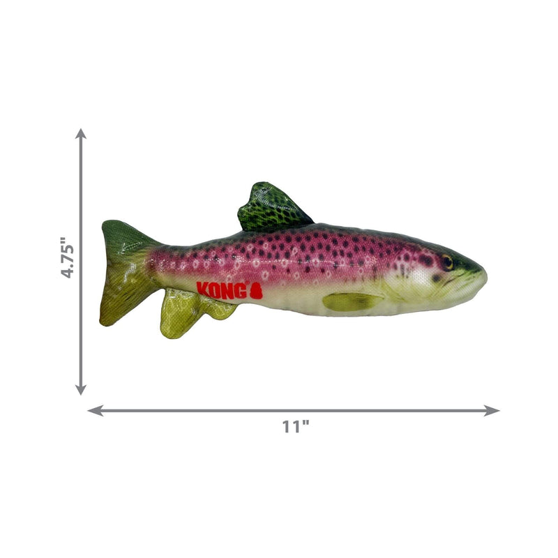 Buy KONG Wild Shieldz Trout Dog Toy - Percys Pet Products