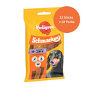 Pedigree Schmackos Multi Mix 12 Sticks x 18 Packs | Percys Pet Products