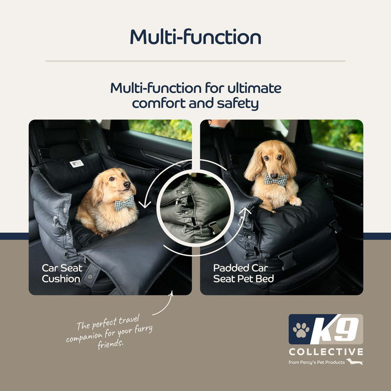 Buy Deluxe Padded Dog Car Booster Seat - Percys Pet Products