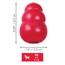 KONG Classic Chew Treat Dog Toy - Percys Pet Products