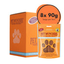 Pet Munchies Wild Salmon & Sweet Potato Dental Dog Treats Sticks 8 x 90g
