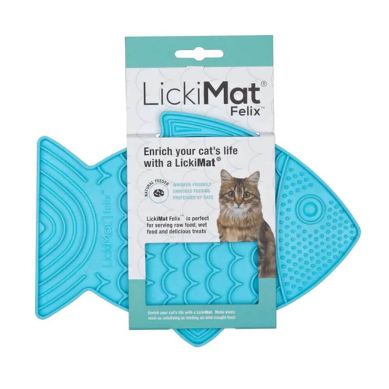 LickiMat Felix Slow Feeder Mat for Cats