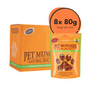 Pet Munchies Duck Twists Dog Treats 8 x 80g | Percys Pet Products