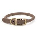 Buy Ancol Timberwolf Round Sable Leather Dog Collar | Percys Pet Products