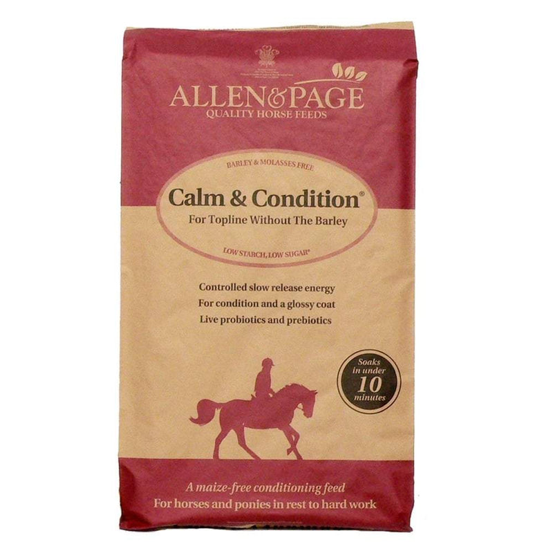 Allen & Page Calm & Condition 20kg - Percys Pet Products