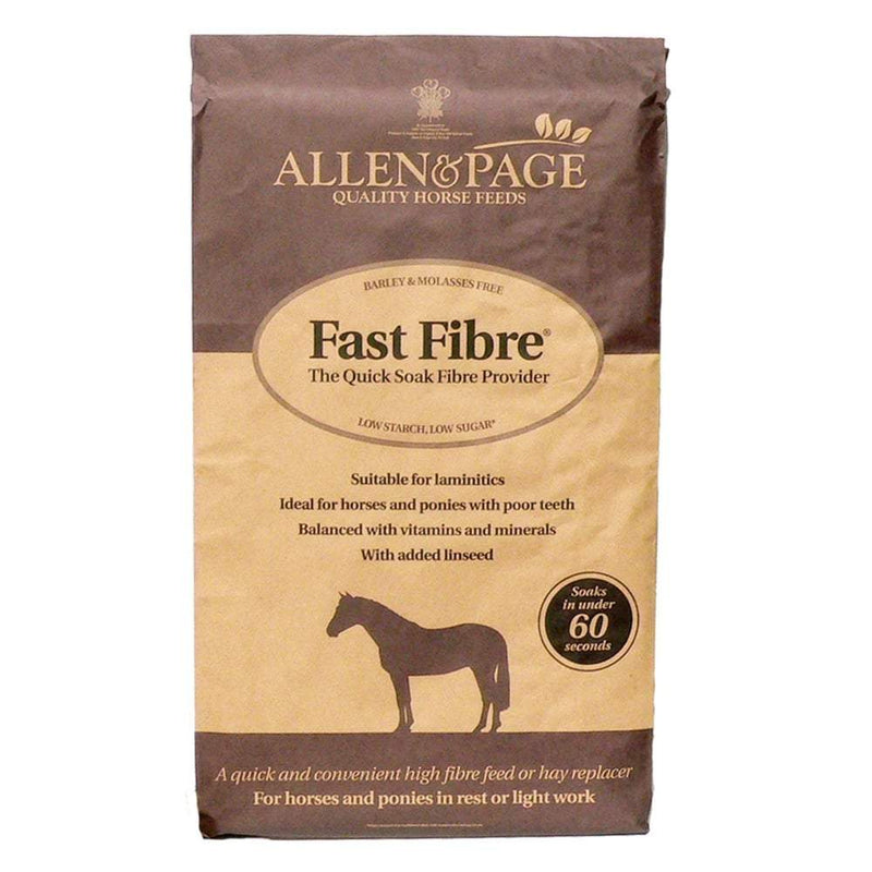 Allen & Page Fast Fibre 20kg - Percys Pet Products