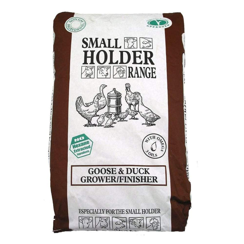 Allen & Page Goose & Duck Grower/Finisher Pellets 20kg - Percys Pet Products