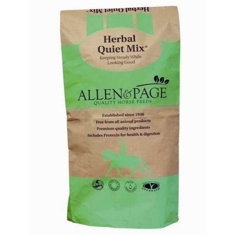 Allen & Page Herbal Quiet Mix 20kg - Percys Pet Products