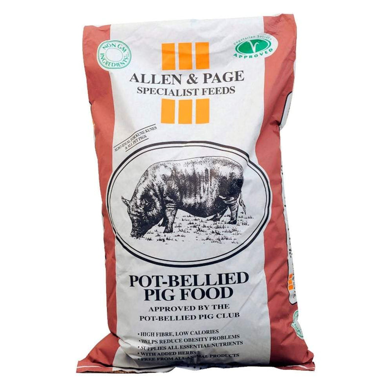 Allen & Page Pot Bellied Pig Food 20kg - Percys Pet Products