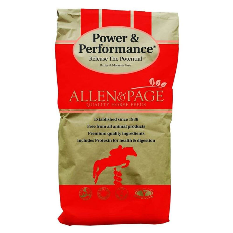 Allen & Page Power & Performance - 20kg - Percys Pet Products