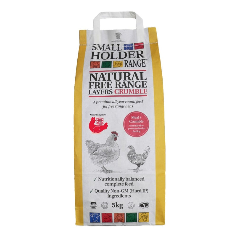 Allen & Page Small Holder Range Natural Free Range Layers Meal/Crumble - Percys Pet Products