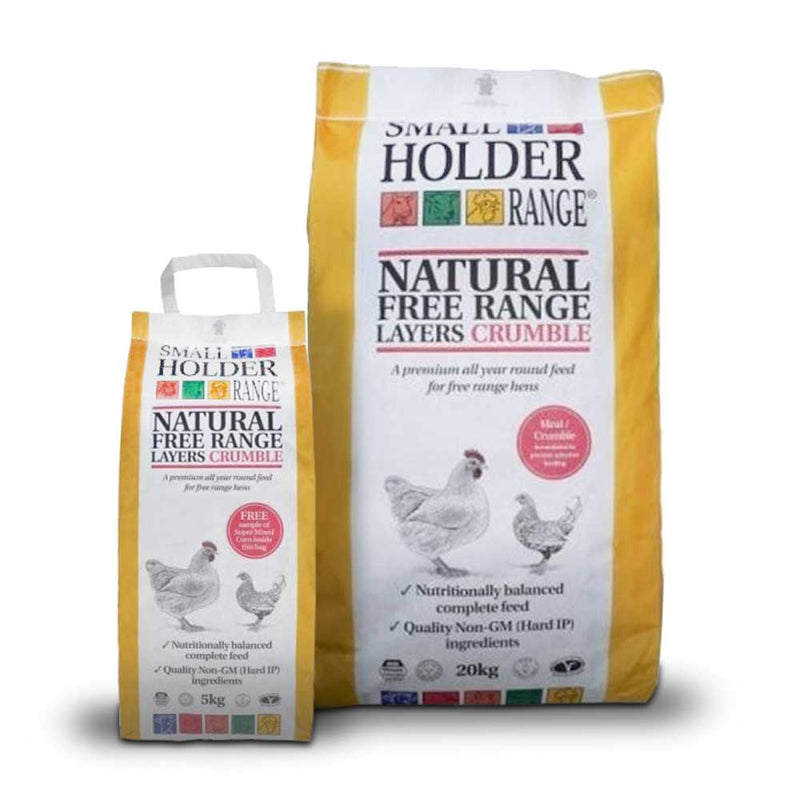 Allen & Page Small Holder Range Natural Free Range Layers Meal/Crumble - Percys Pet Products