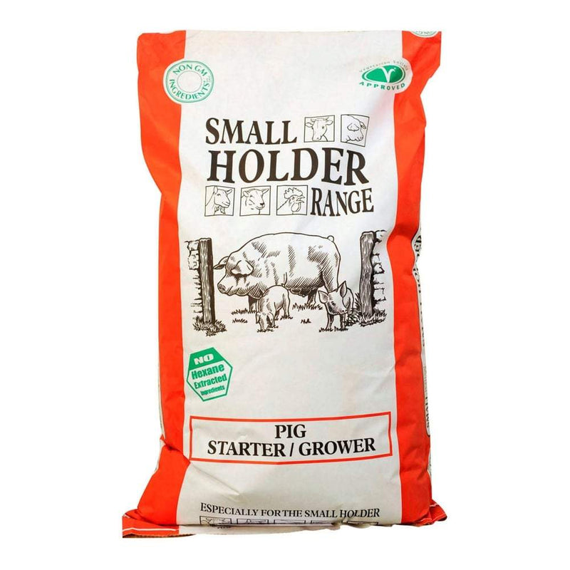 Allen & Page Small Holder Range Pig Starter Grower Pellets 20kg - Percys Pet Products